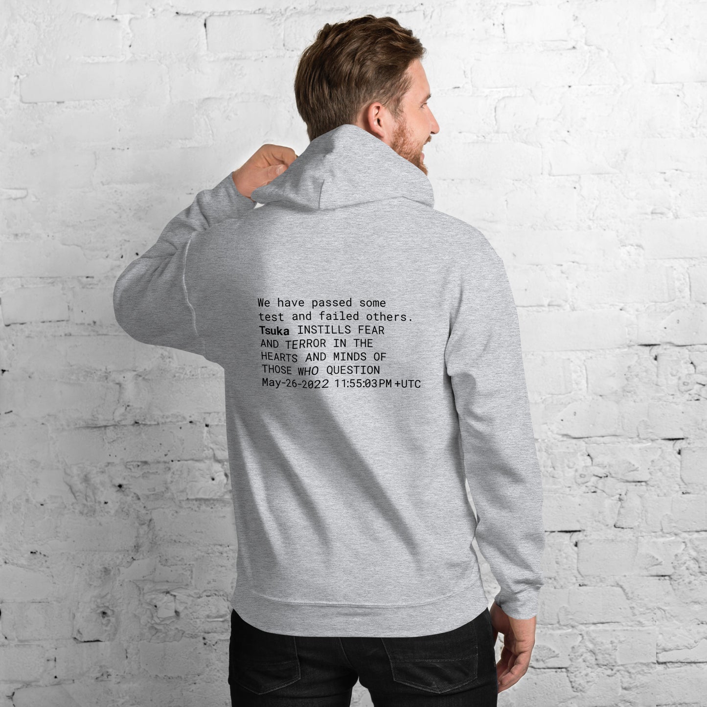 Greetings. I'm a nobody. - 05/26/2022 - Unisex Hoodie